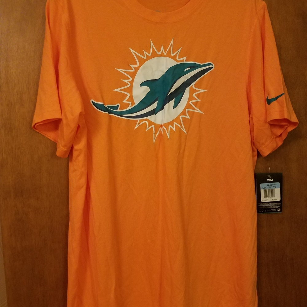 Miami dolphins nike dri fit top